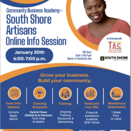 The South Shore Artisan Community Business Academy cohort 